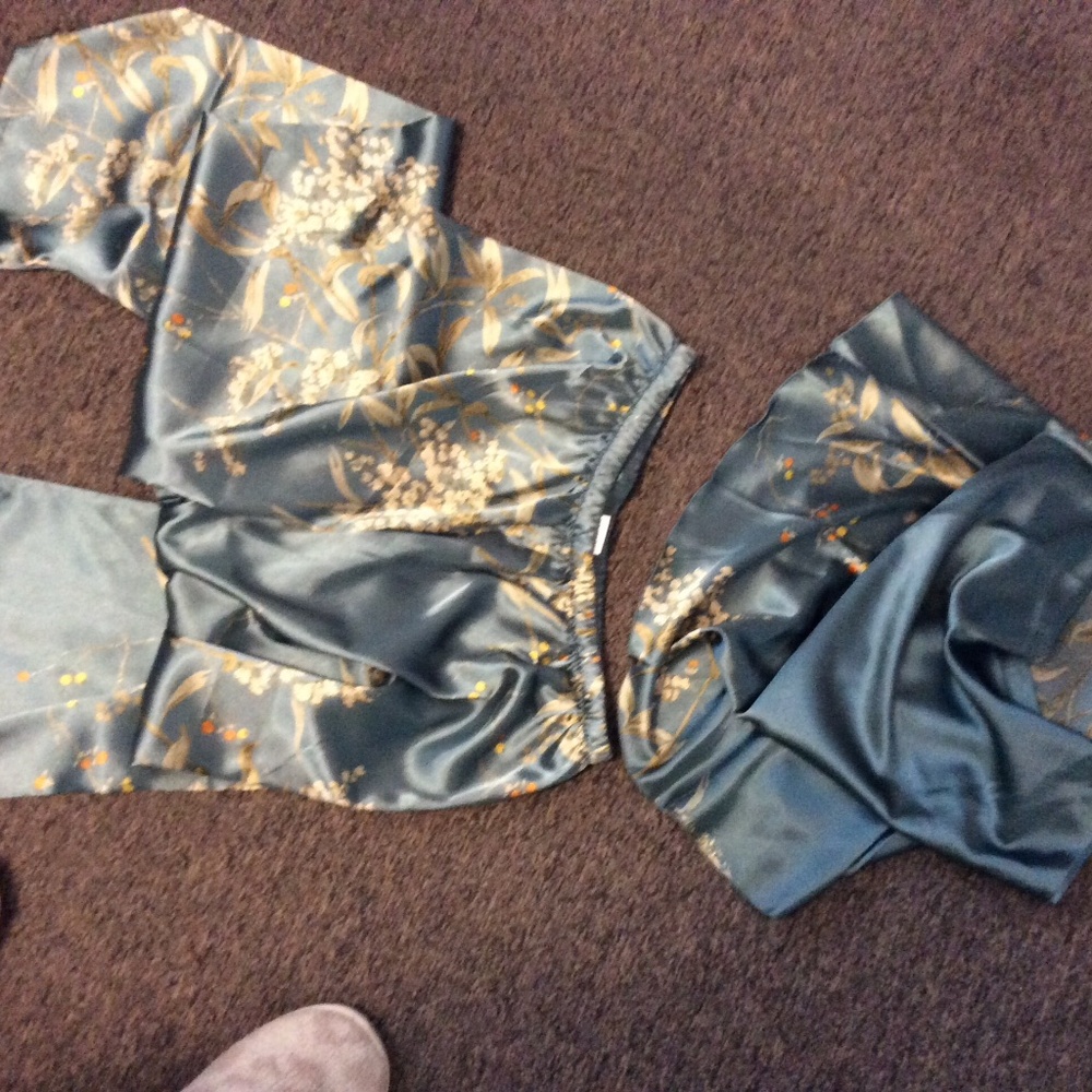 Silky pajamas